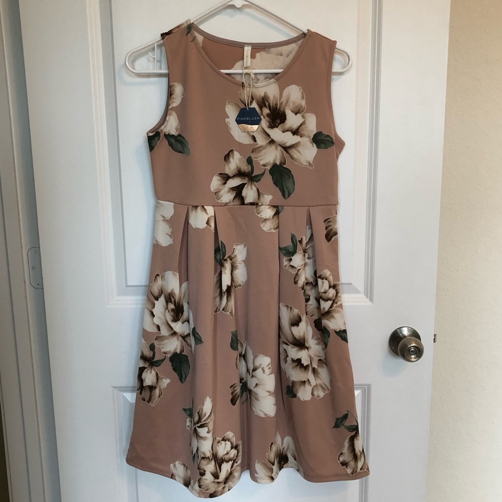 NWT Floral Maternity Dress Sleeveless